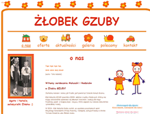 Tablet Screenshot of gzuby.pl